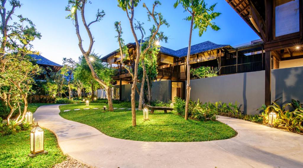 Zahrada ubytování The Palayana Hua Hin