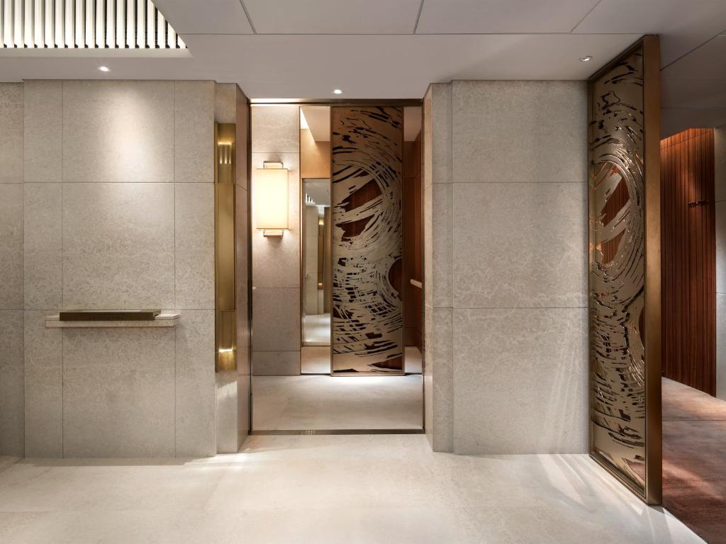 Koupelna v ubytování Kerry Hotel Hong Kong by Shangri-la