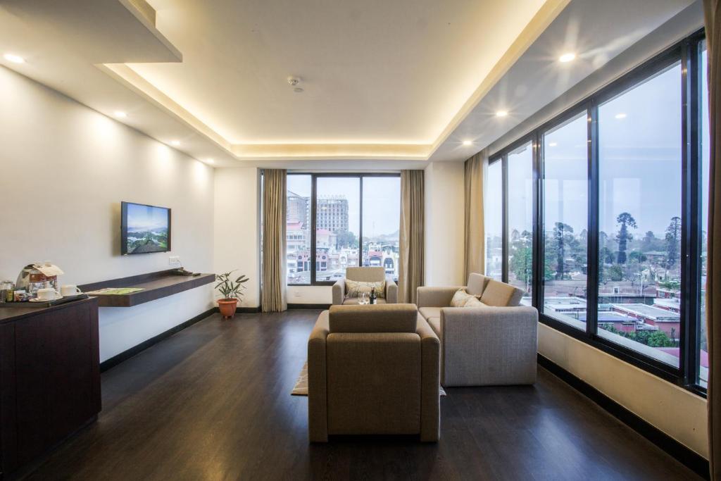 Posezení v ubytování Hotel Mulberry