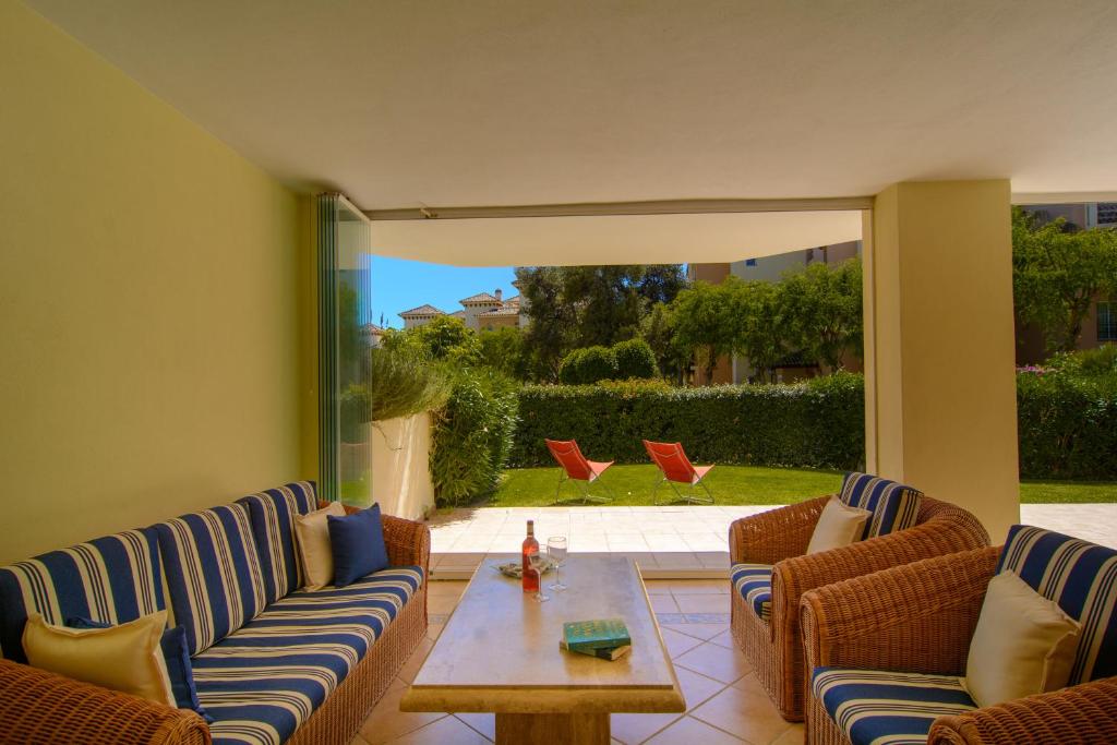 Posezení v ubytování Apartment Hacienda Playa Elviria