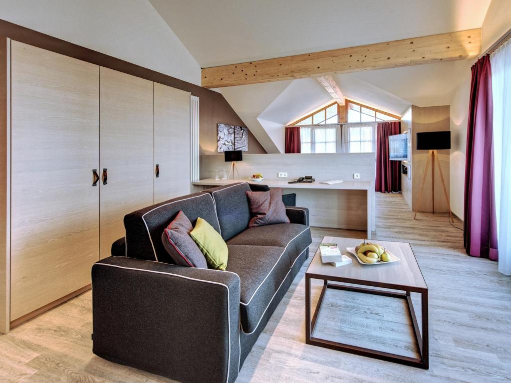 Posezení v ubytování Hotel Die Krone - Immenstadt-Stein