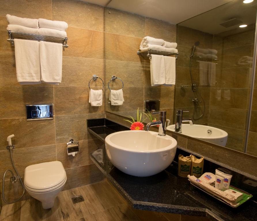 Koupelna v ubytování Park Village Resort by KGH Group