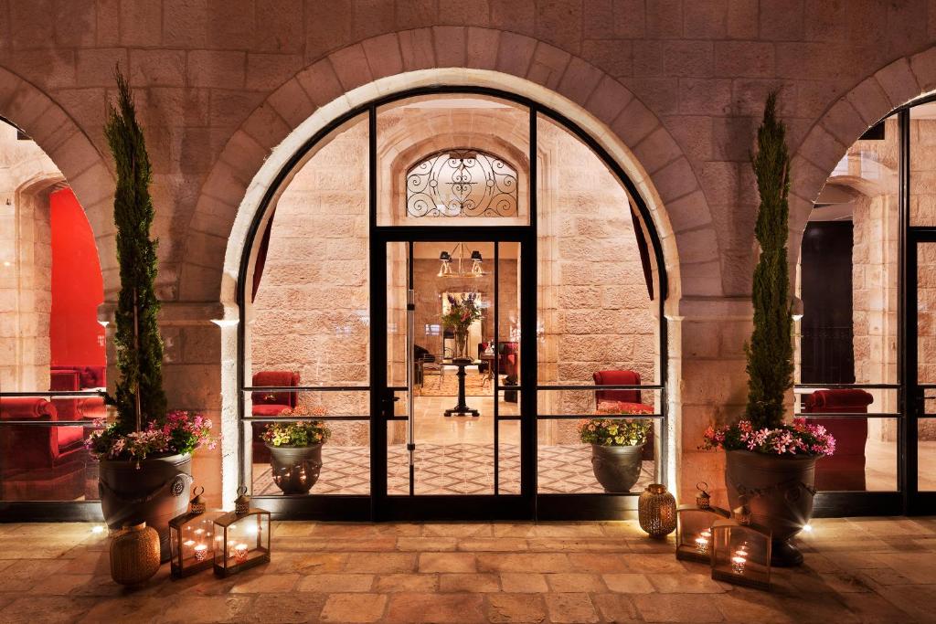 Fasaden eller entrén till Villa Brown Jerusalem, a member of Brown Hotels