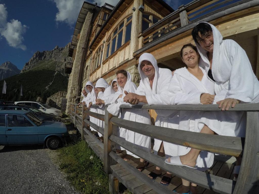Hosté ubytování Hotel Pordoi Passo Pordoi Vegetarian Hotel