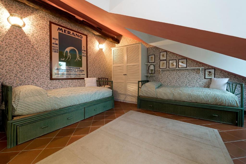Postel nebo postele na pokoji v ubytování B&B Il Quadrifoglio