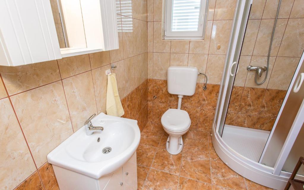 Łazienka w obiekcie Apartman Deja