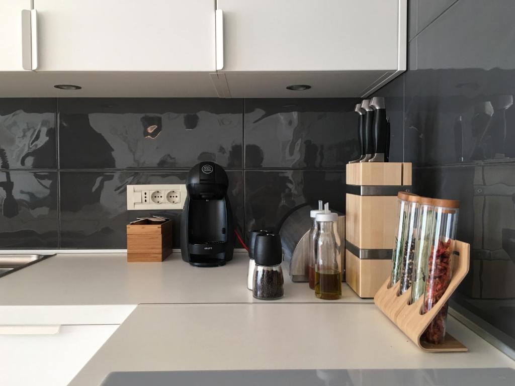 Kuchyňa alebo kuchynka v ubytovaní K Residence Zadar apartment