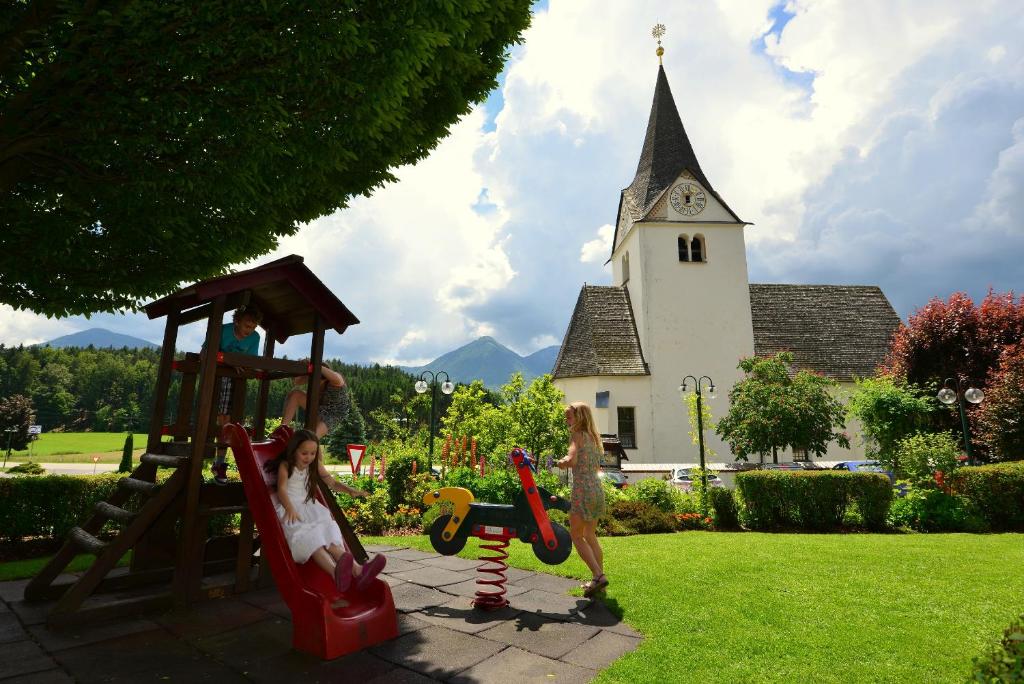 Zahrada ubytování Gasthaus-Gostišče-Trattoria Ogris