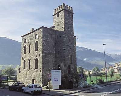 Widok na góry z tego aparthotelu