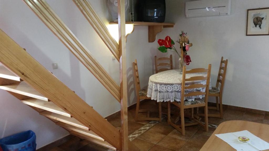TV a/nebo společenská místnost v ubytování APARTMAJI STARI KOVAČ