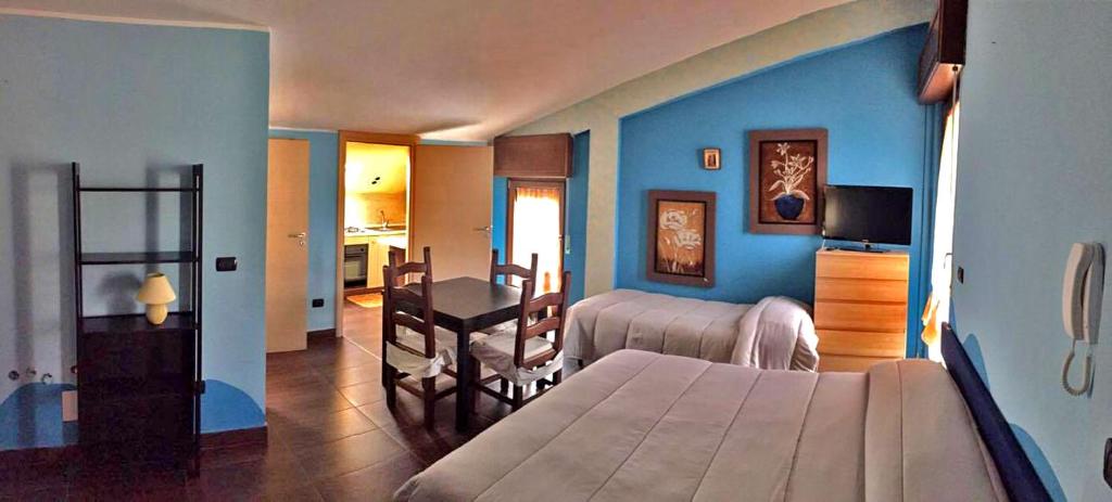 Postel nebo postele na pokoji v ubytování B&B Monte Vulture