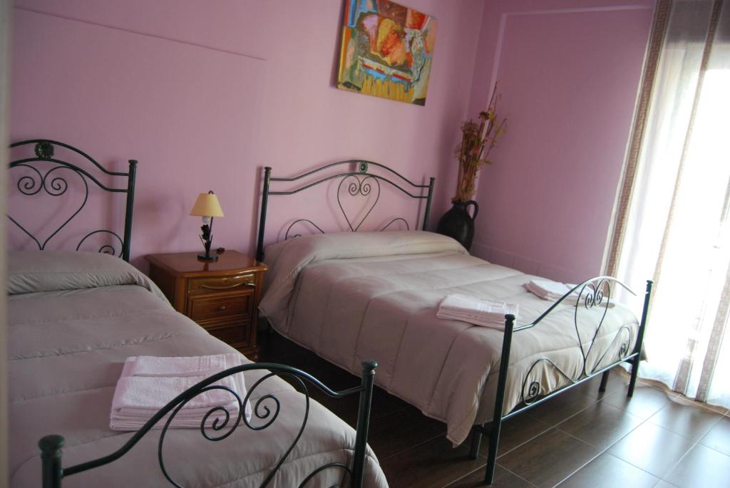 Postel nebo postele na pokoji v ubytování B&B Monte Vulture