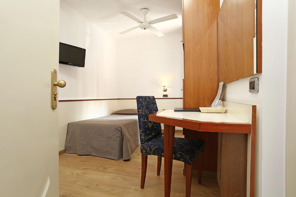TV a/nebo společenská místnost v ubytování Hotel Corticella