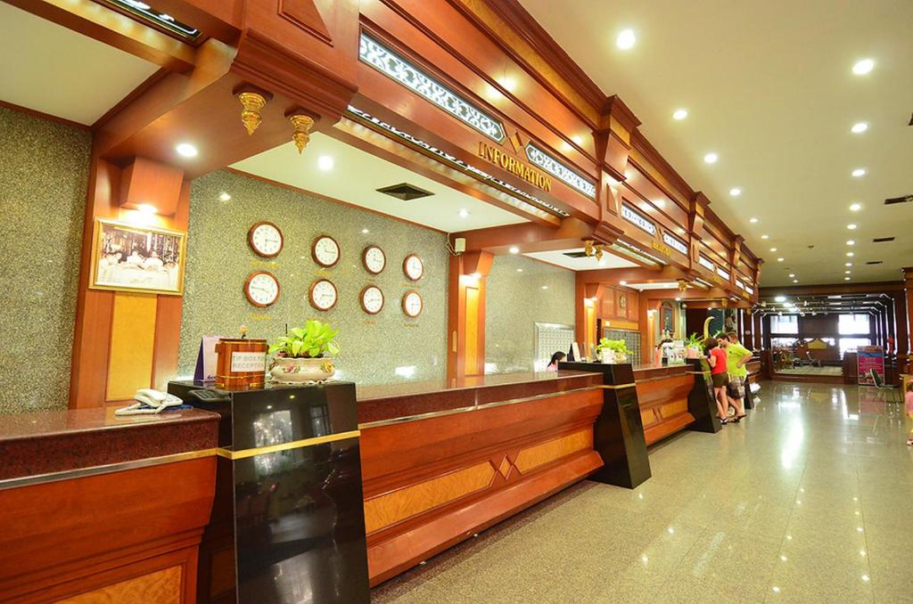 Vstupní hala nebo recepce v ubytování Welcome Jomtien Beach Hotel