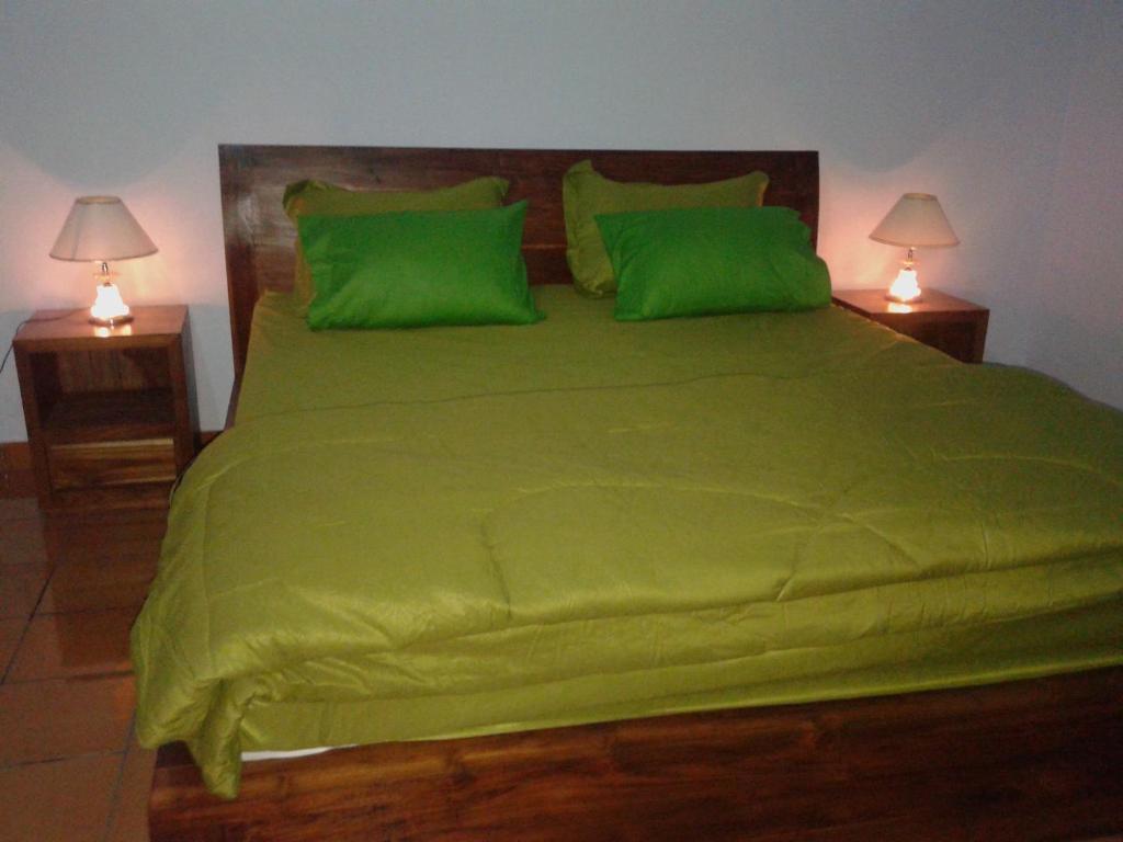 Postel nebo postele na pokoji v ubytování The Arya guest house