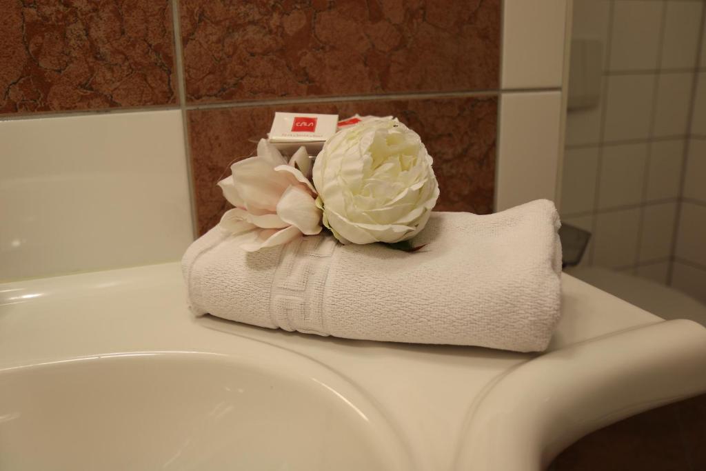 Kúpeľňa v ubytovaní Hotel Gasthof Neuner