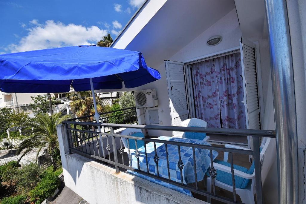 Balkón nebo terasa v ubytování Nikic Apartments