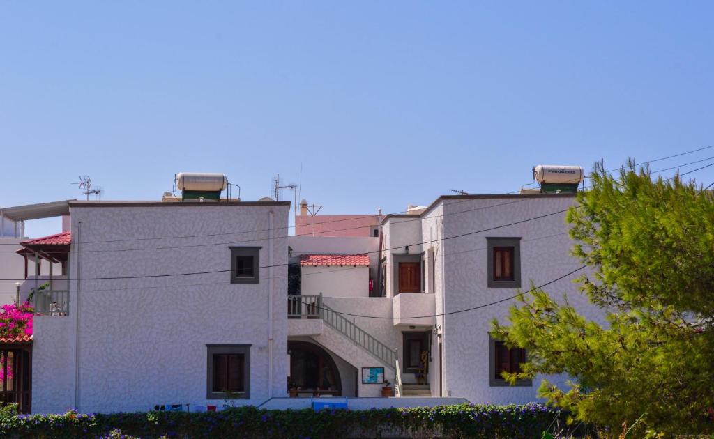 Budynek, w którym mieści się apartament