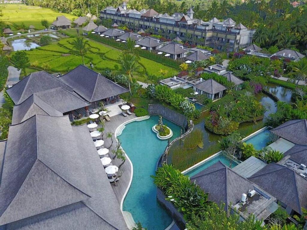 Bazén v ubytování Visesa Ubud Resort nebo v jeho okolí