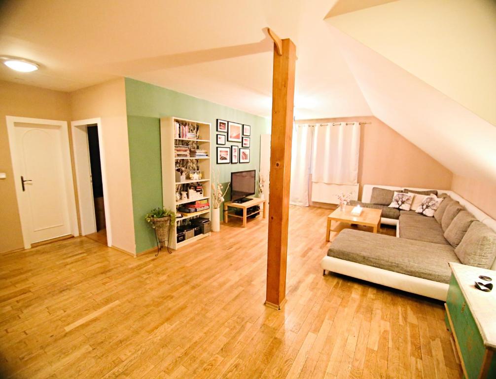 Posezení v ubytování Propaganda Chalet