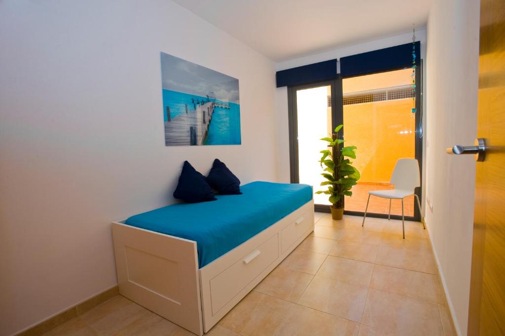 Postel nebo postele na pokoji v ubytování Casa Paradise
