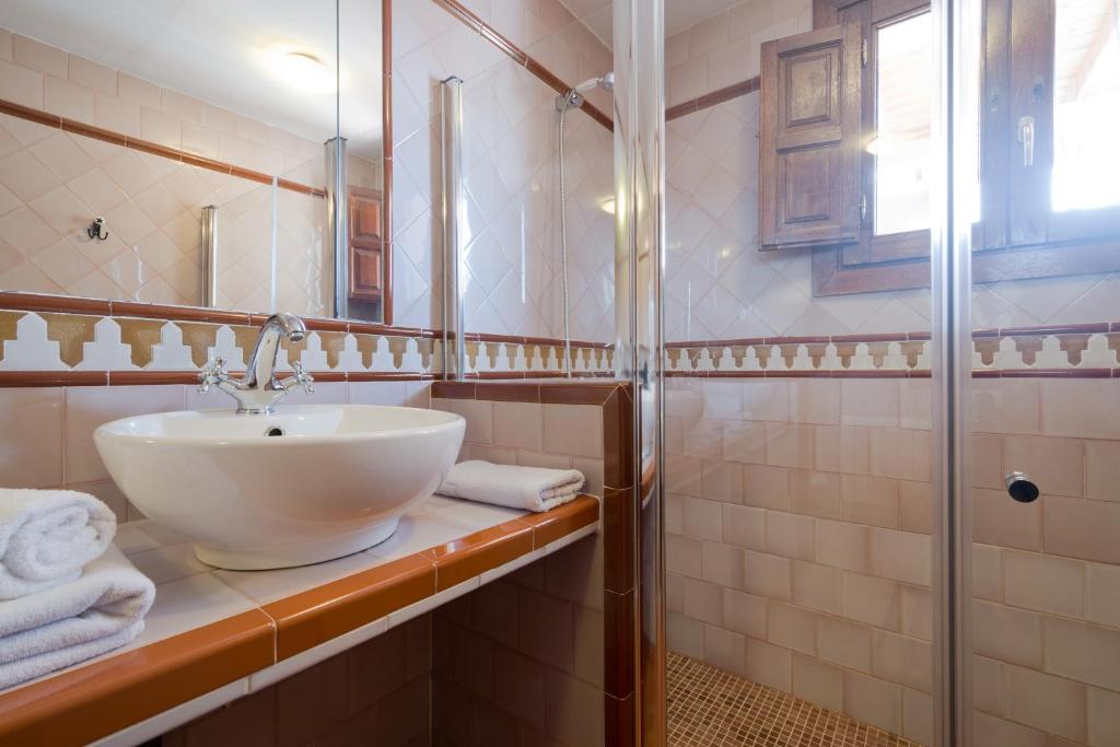 Koupelna v ubytování Casa Bombo