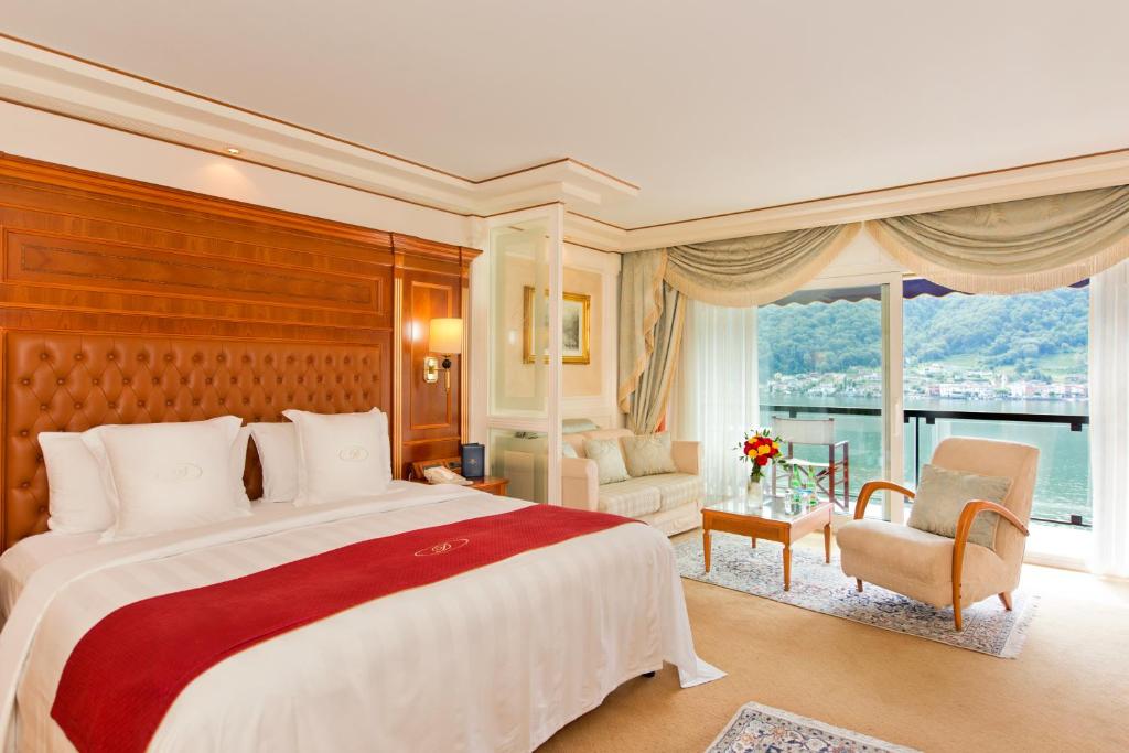 Swiss Diamond Hotel & Spa - 豪华双人房，带湖景和阳台