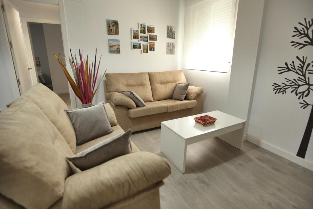 A seating area at Noches de ensueño