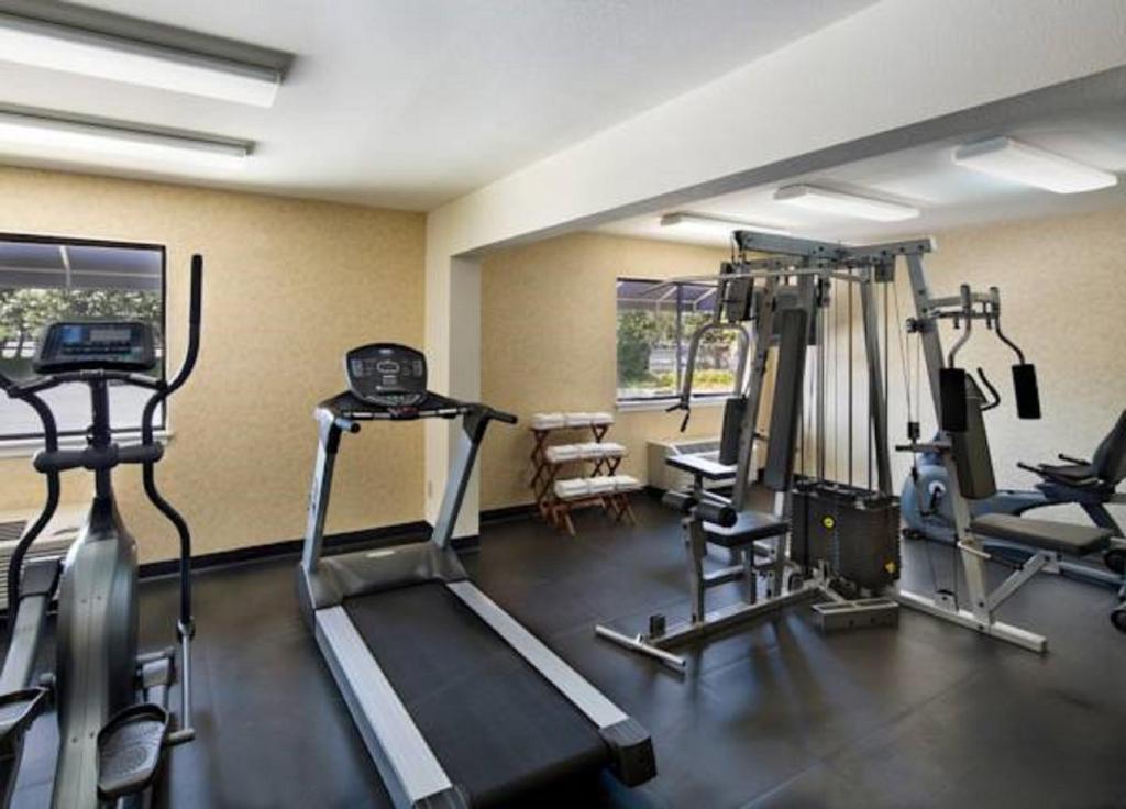 Fitness centrum a/nebo fitness zařízení v ubytování Maple Tree Inn