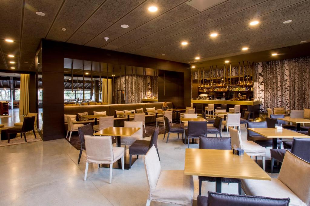 Restaurace v ubytování Montanyà