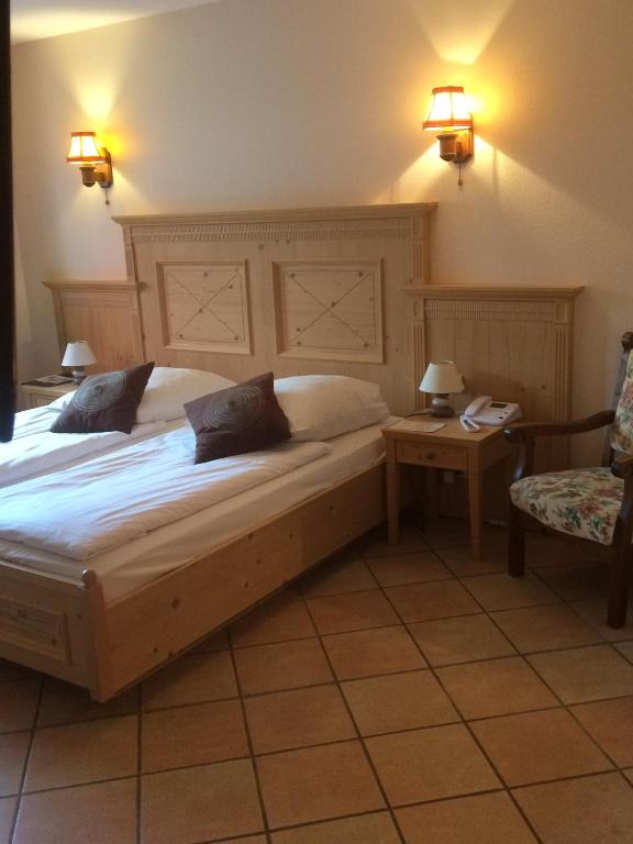 Postel nebo postele na pokoji v ubytování Les Portes de la Vallee