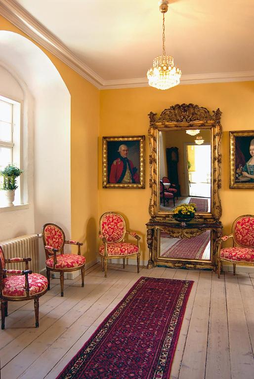 Posezení v ubytování Broholm Castle