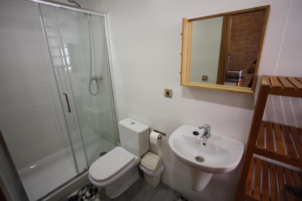 Kúpeľňa v ubytovaní Habitaciones La MAR