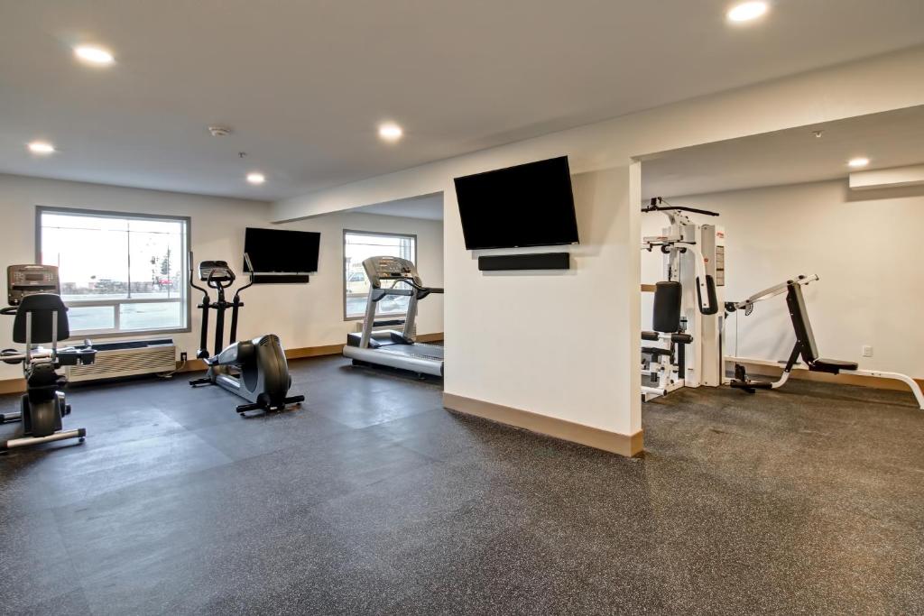 Het fitnesscentrum en/of fitnessfaciliteiten van Canalta Brooks