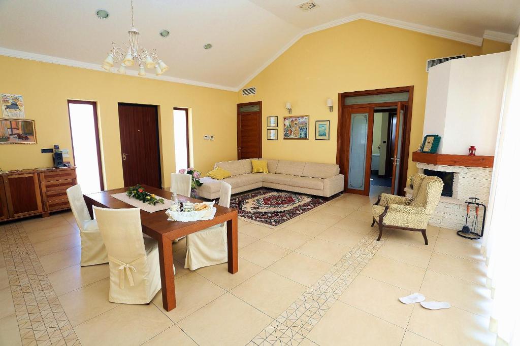 Część wypoczynkowa w obiekcie Apartment Larin