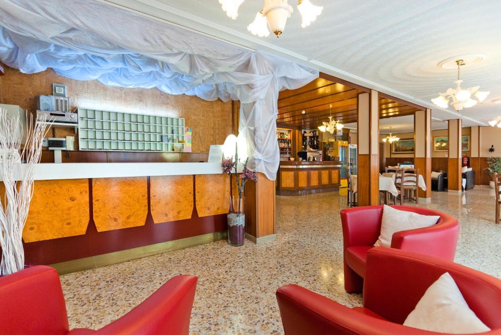 Posezení v ubytování Hotel Bianchi