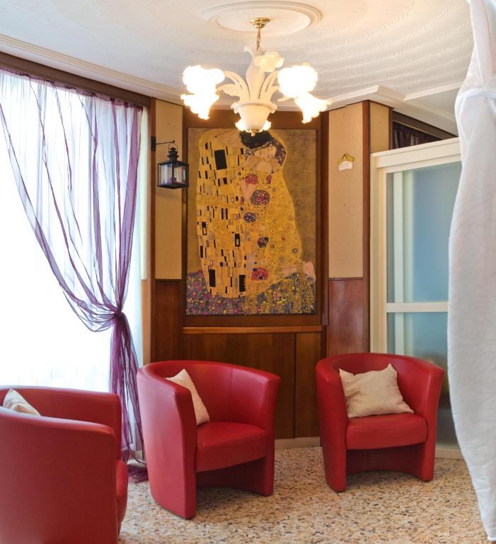 Posezení v ubytování Hotel Bianchi