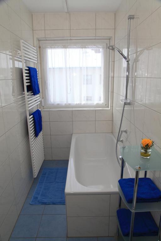 Koupelna v ubytování Hotel Christine