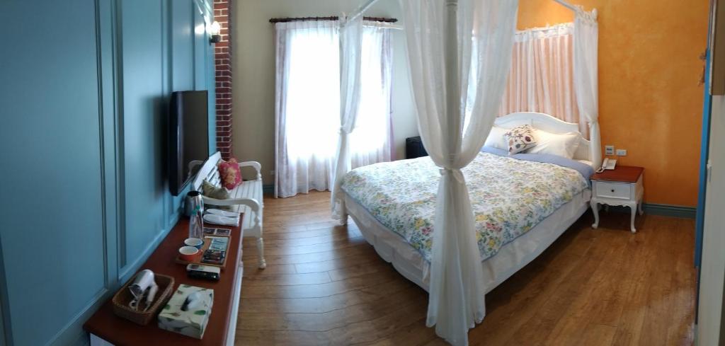 Letto o letti in una camera di Charmole