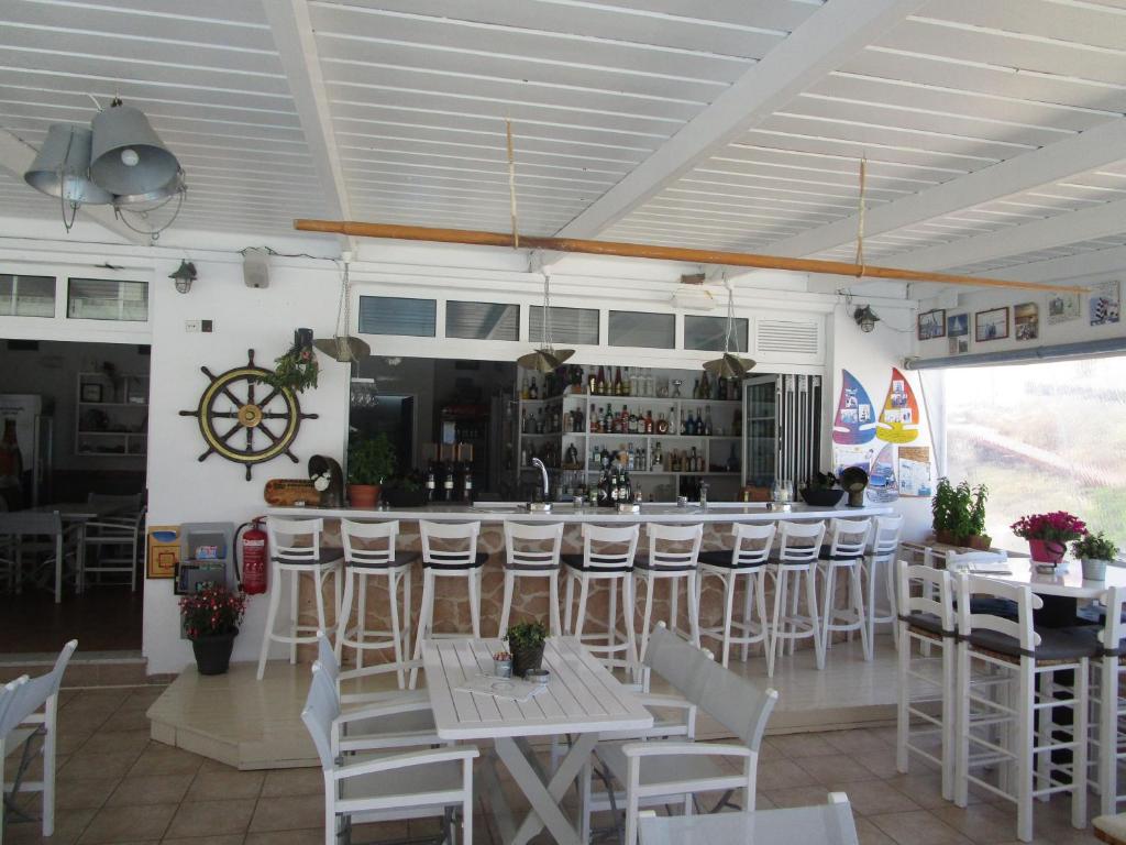 Restaurace v ubytování The Milos