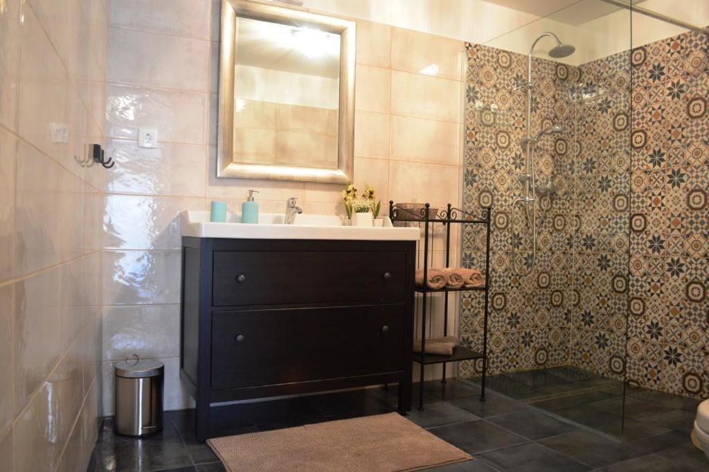 Koupelna v ubytování Apartment Buccarizza