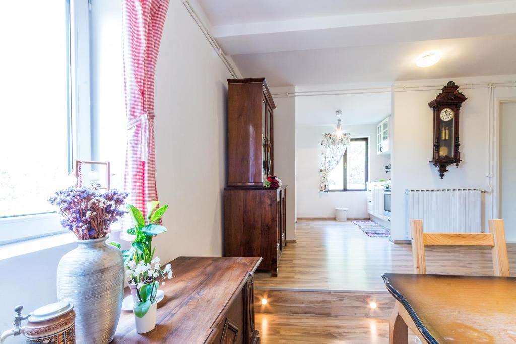 Posezení v ubytování Apartments Oskar