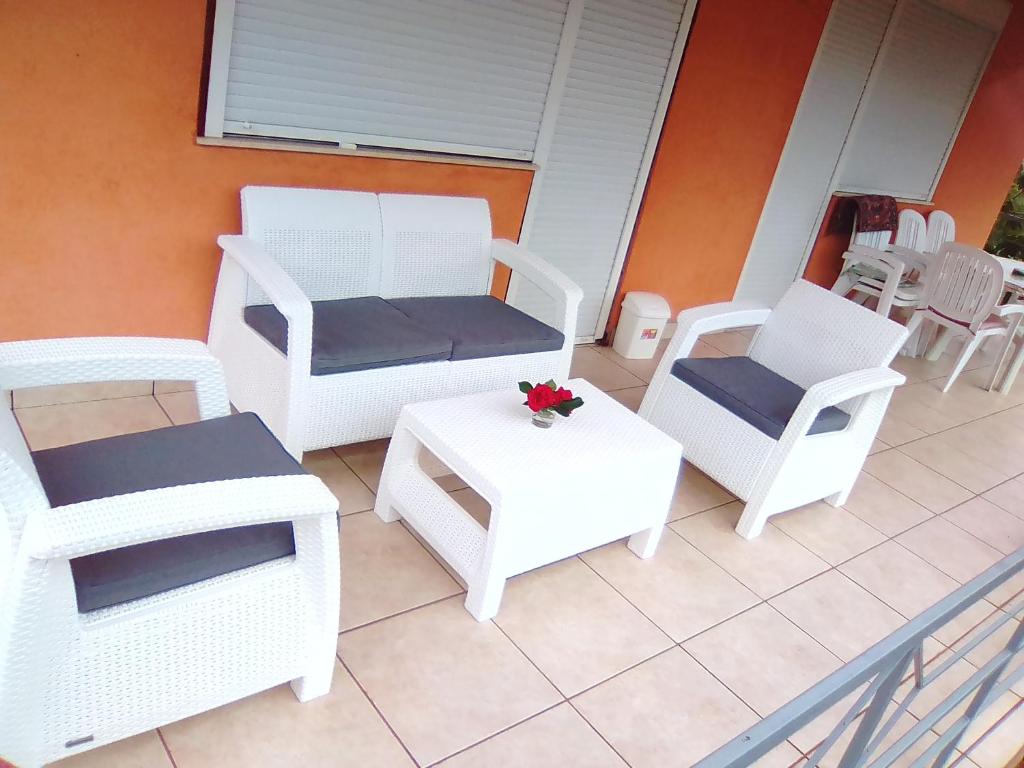 Ruang duduk di Apartments Jerković