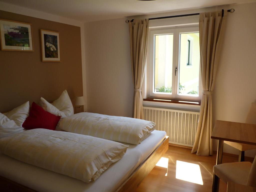 Letto o letti in una camera di Landgut Wagnerfeld
