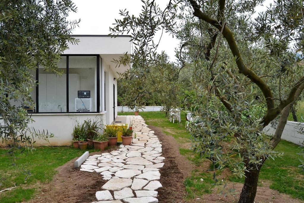 Zahrada ubytování Il Girasole Formia Guesthouse rooms