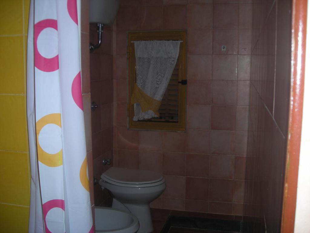 Koupelna v ubytování B&B L'Arcobaleno