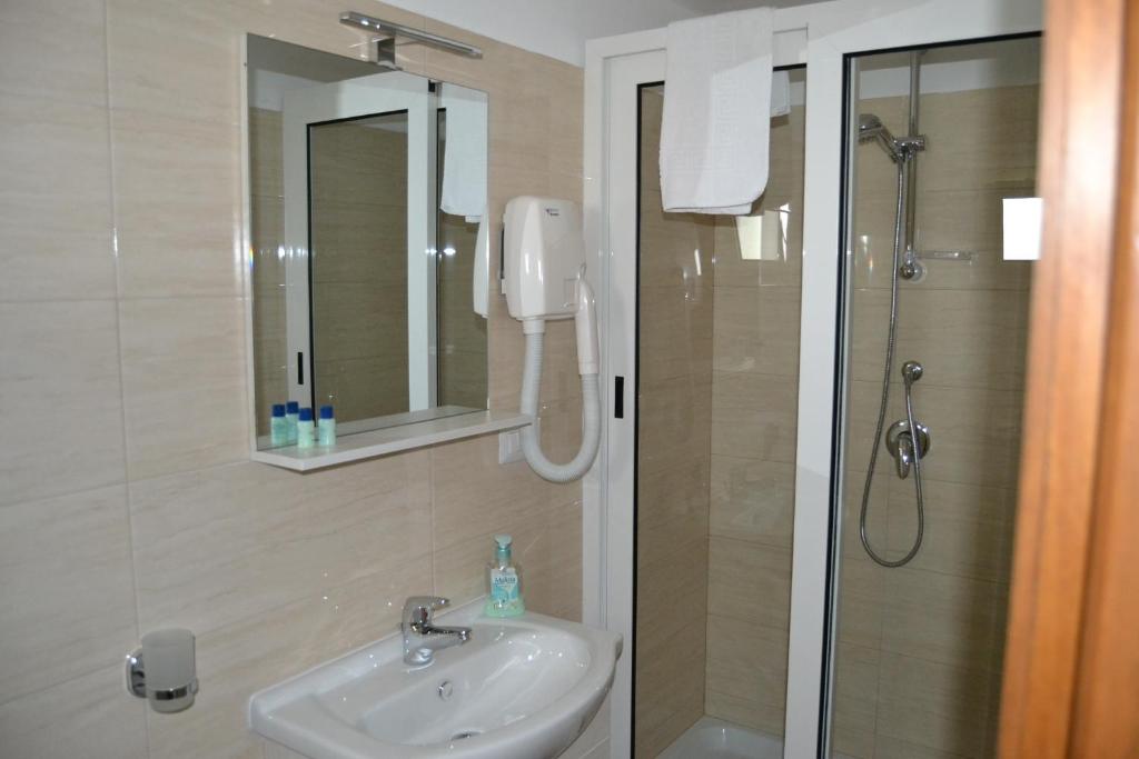 Koupelna v ubytování Guesthouse Holiday Formia beach