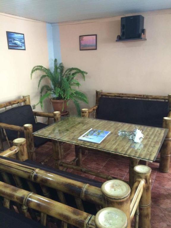 TV a/nebo společenská místnost v ubytování Guest House Ok