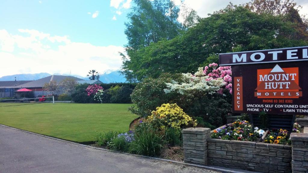 Zahrada ubytování Mount Hutt Motels