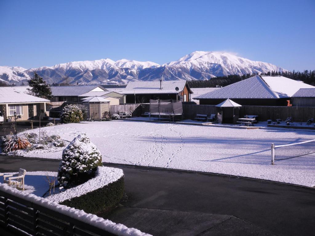 Mount Hutt Motels v zimě